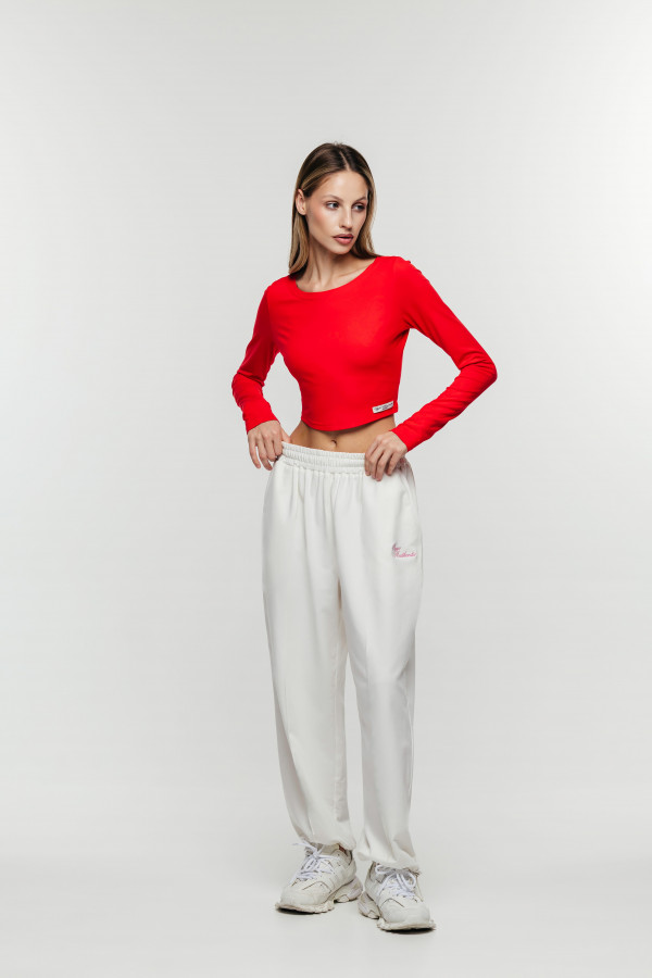 Лонг джерси OYYO WARDROBE красный (XS)