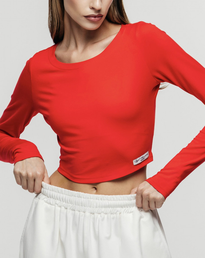 Лонг джерси OYYO WARDROBE красный (XS)