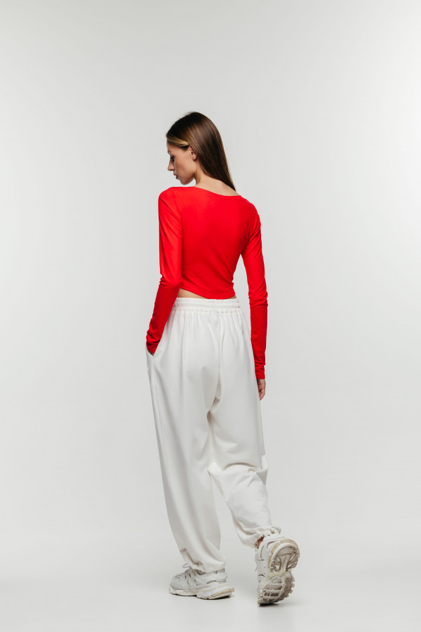 Лонг джерси OYYO WARDROBE красный (XS)
