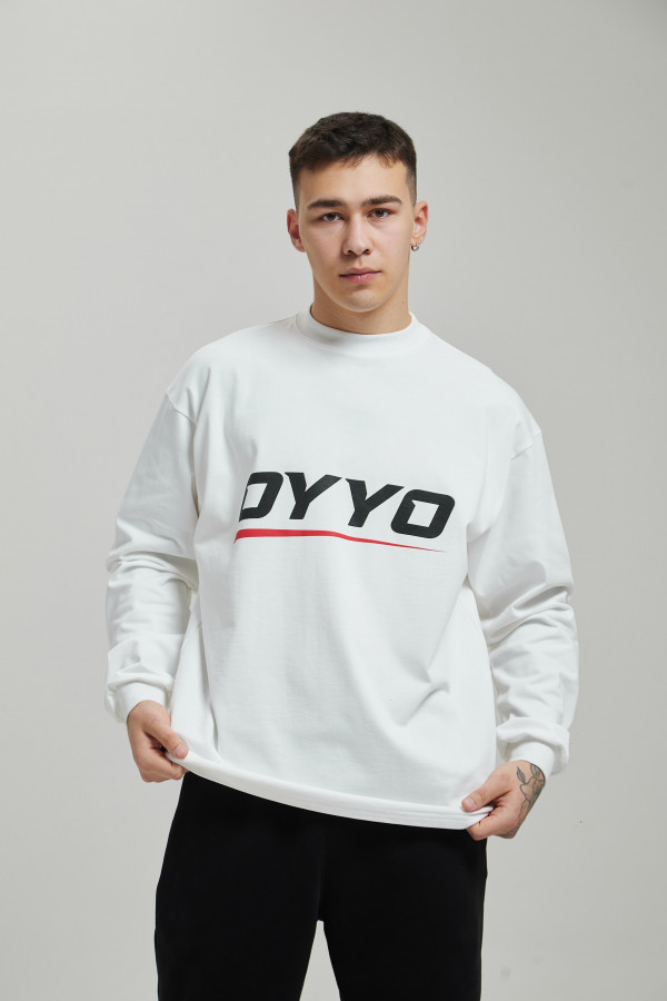 Лонгслив OYYO RACER RED белый M